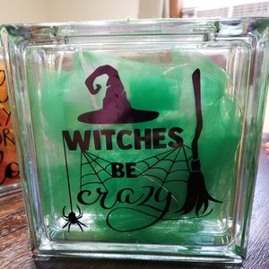 Halloween Glass Lighted Box
